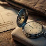 Montre gousset automatique, rotor 360° et réserve de marche