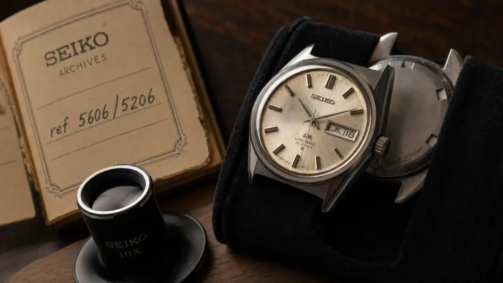 Seiko LM vintage 5606 et 5206 : calibres, pièges d’achat