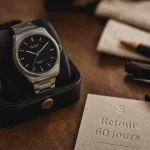Montre Belvans Heritage 3 sur bureau à Besançon