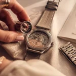Montres automatique femme : cadran squelette sans pile, montre automatique