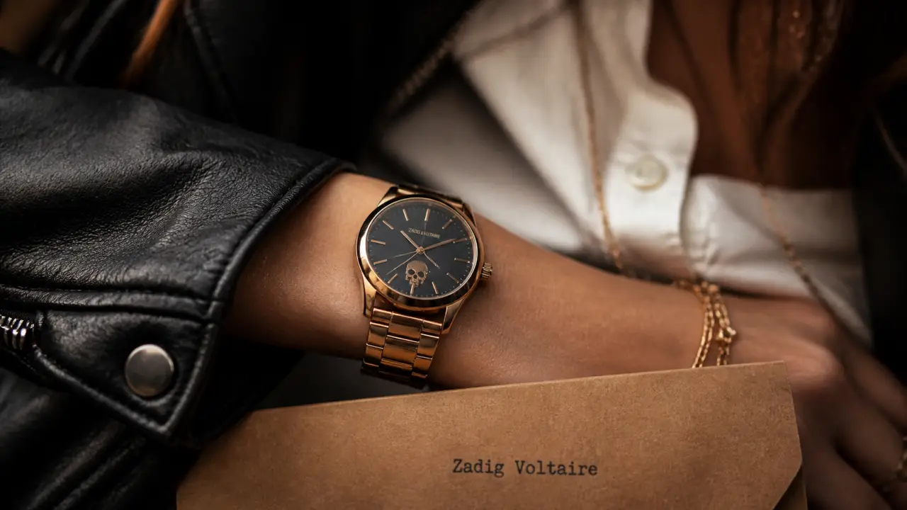 Montres Zadig et Voltaire femme : montre rock-chic