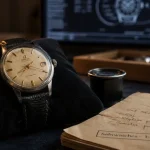 Sabiwatches montres vintage et de collection : montre vintage acier sur velours noir