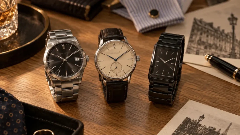 Quelle montre homme choisir aux Galeries Lafayette : quartz, acier ou mécanique ?