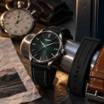 Montre Aston Martin sur bracelet cuir et silicone, collections et prix