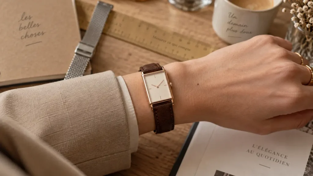 Montre mode femme : 3 règles d&rsquo;or pour choisir la taille et le style parfaits