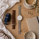 danielle wellington femme : montre et bracelets interchangeables