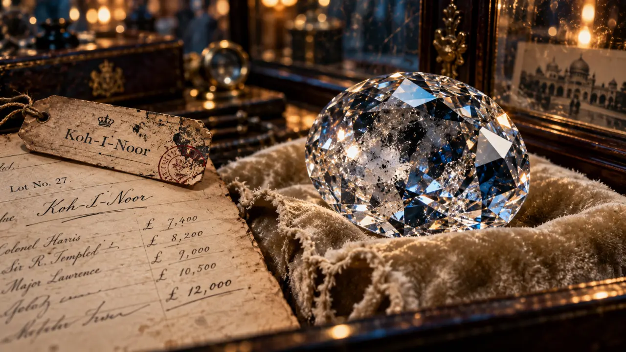 Diamant le plus cher du monde : Koh-I-Noor fictif et enchères records